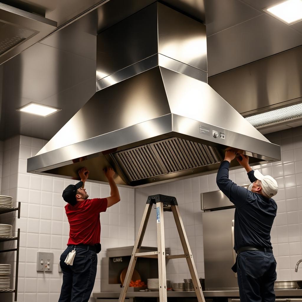 Commercial Hood Installation — Express Hood
